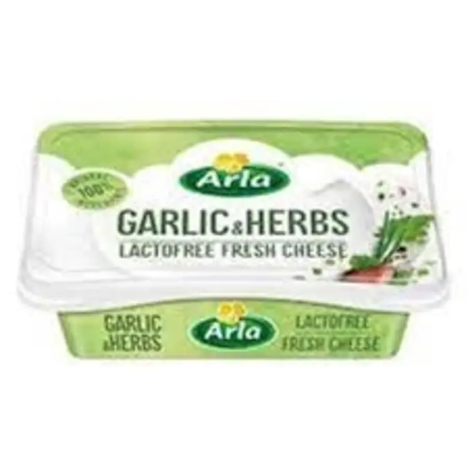 Arla Lactofree Garlic & Herbs 200G